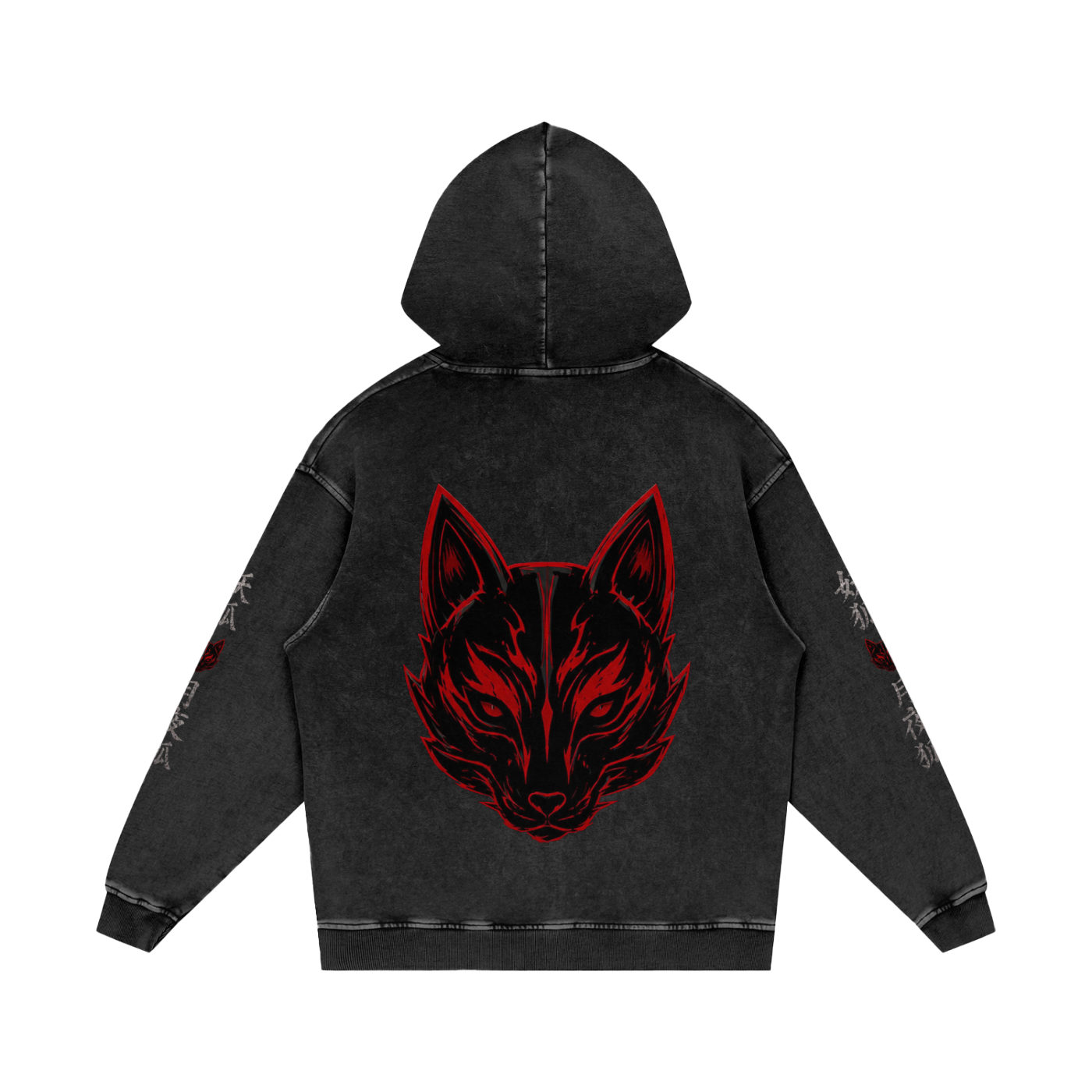 Custom Snow Washed Loose Cotton Hoodie