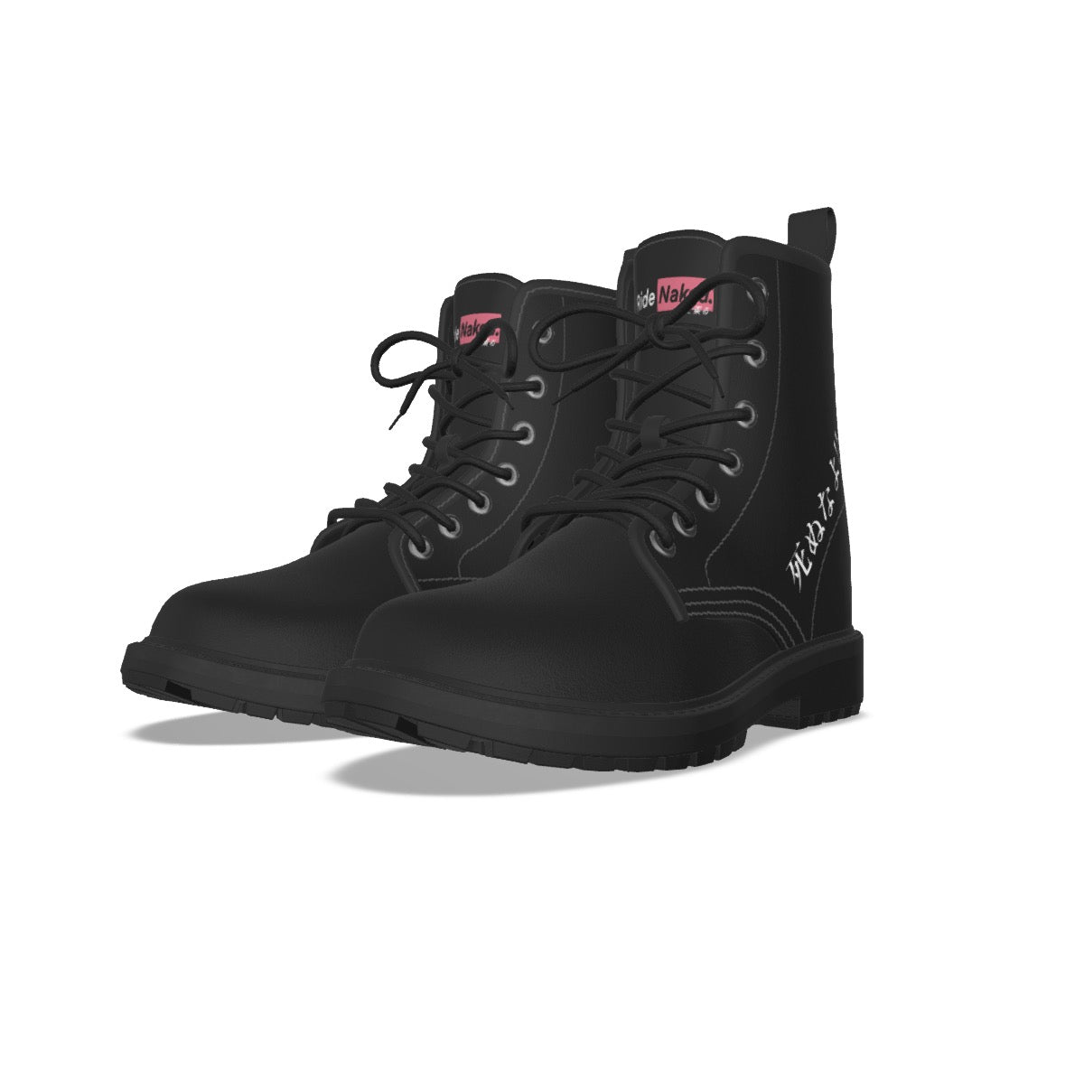 Ride Naked Don't F***ing Die Women's Boots (Pink)
