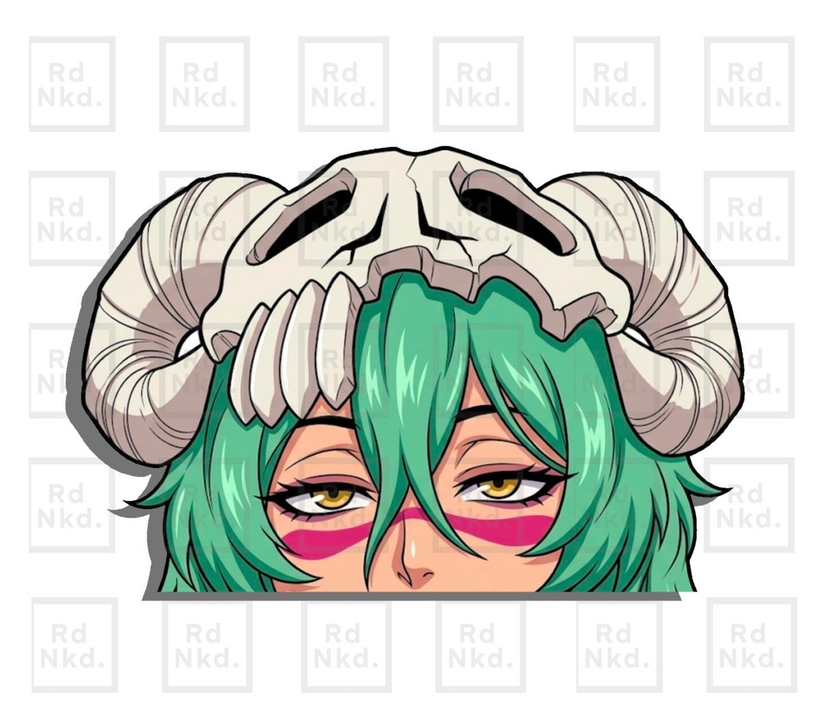 4” Peeker Sticker Decal 2