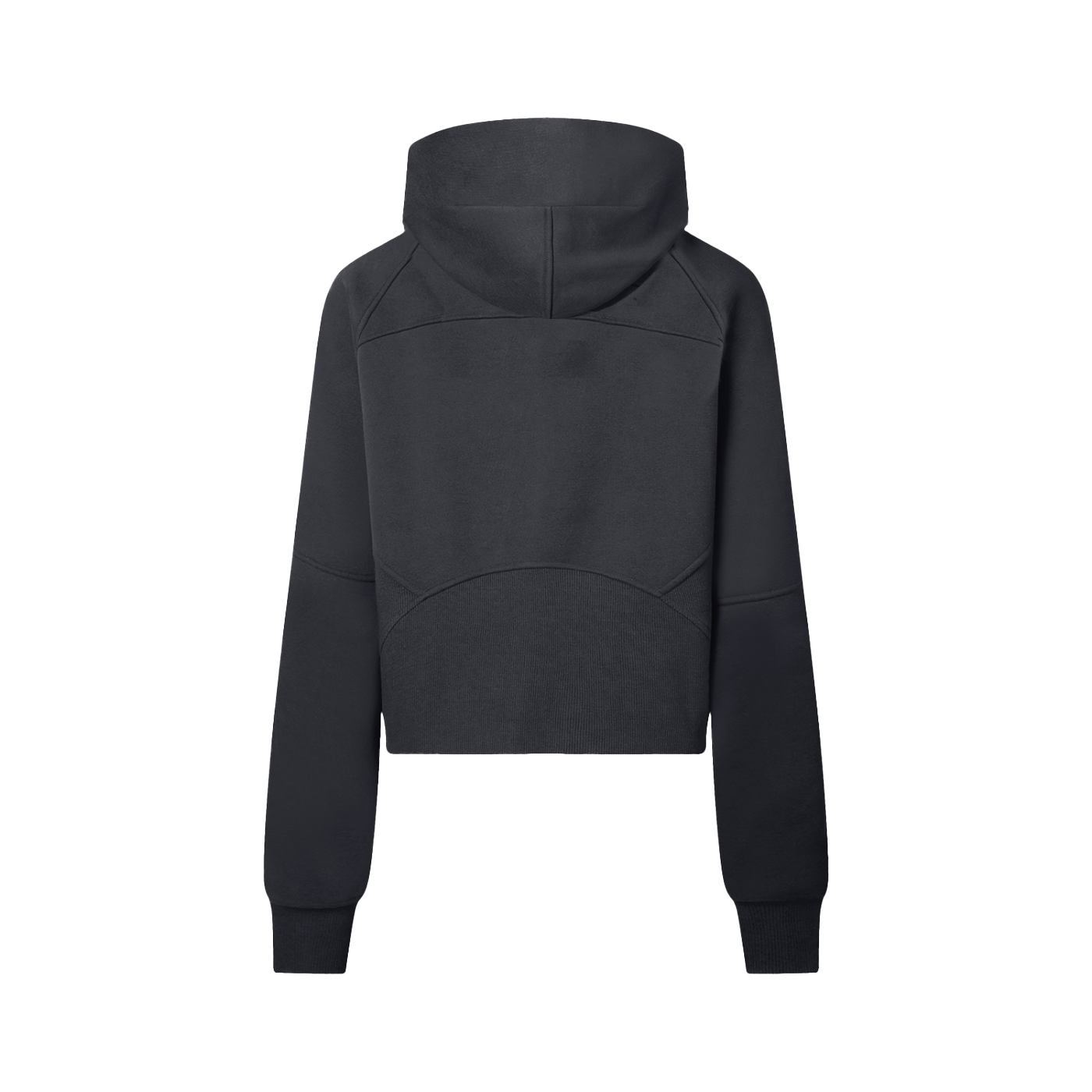 RNR Women's Cropped Half-Zip Hoodie