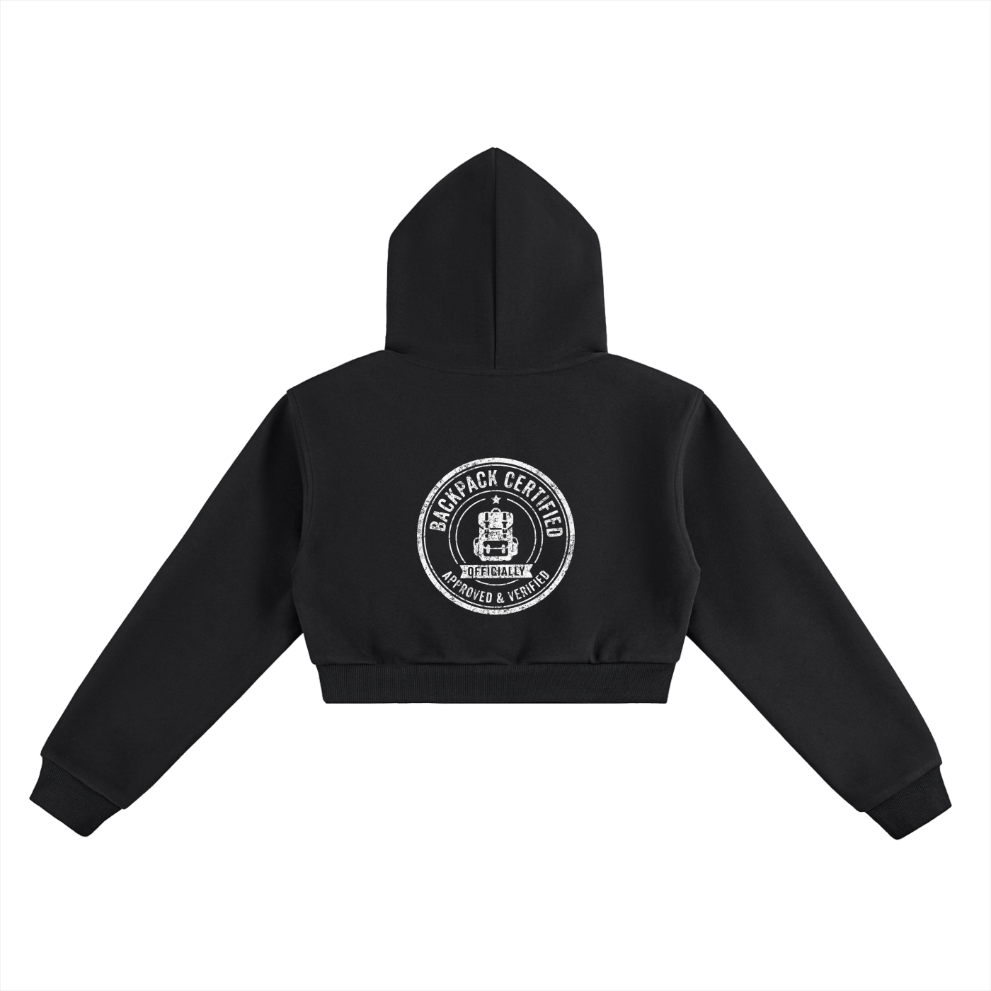 Backpack Certified Women's Cropped Hoodie