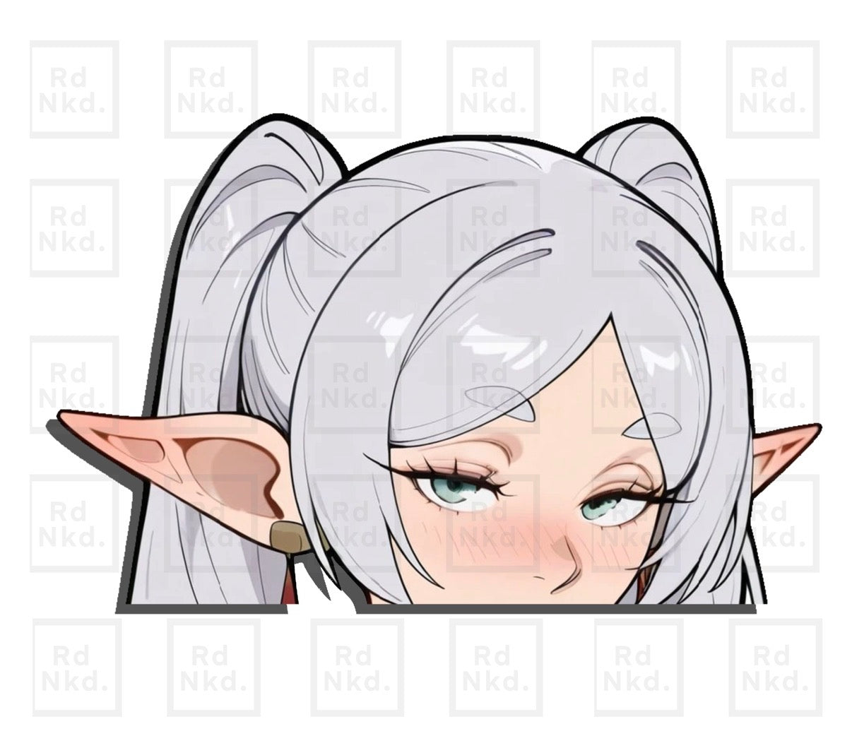 4” Peeker Sticker Decal 1