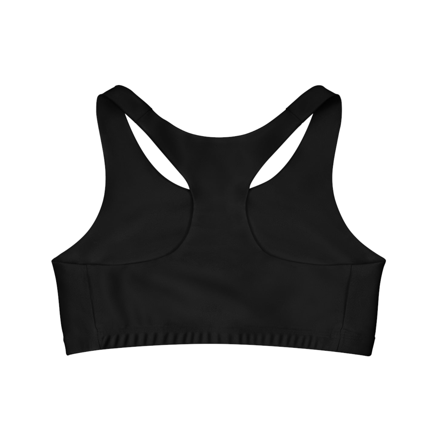 Black Ride Naked Seamless Sports Bra