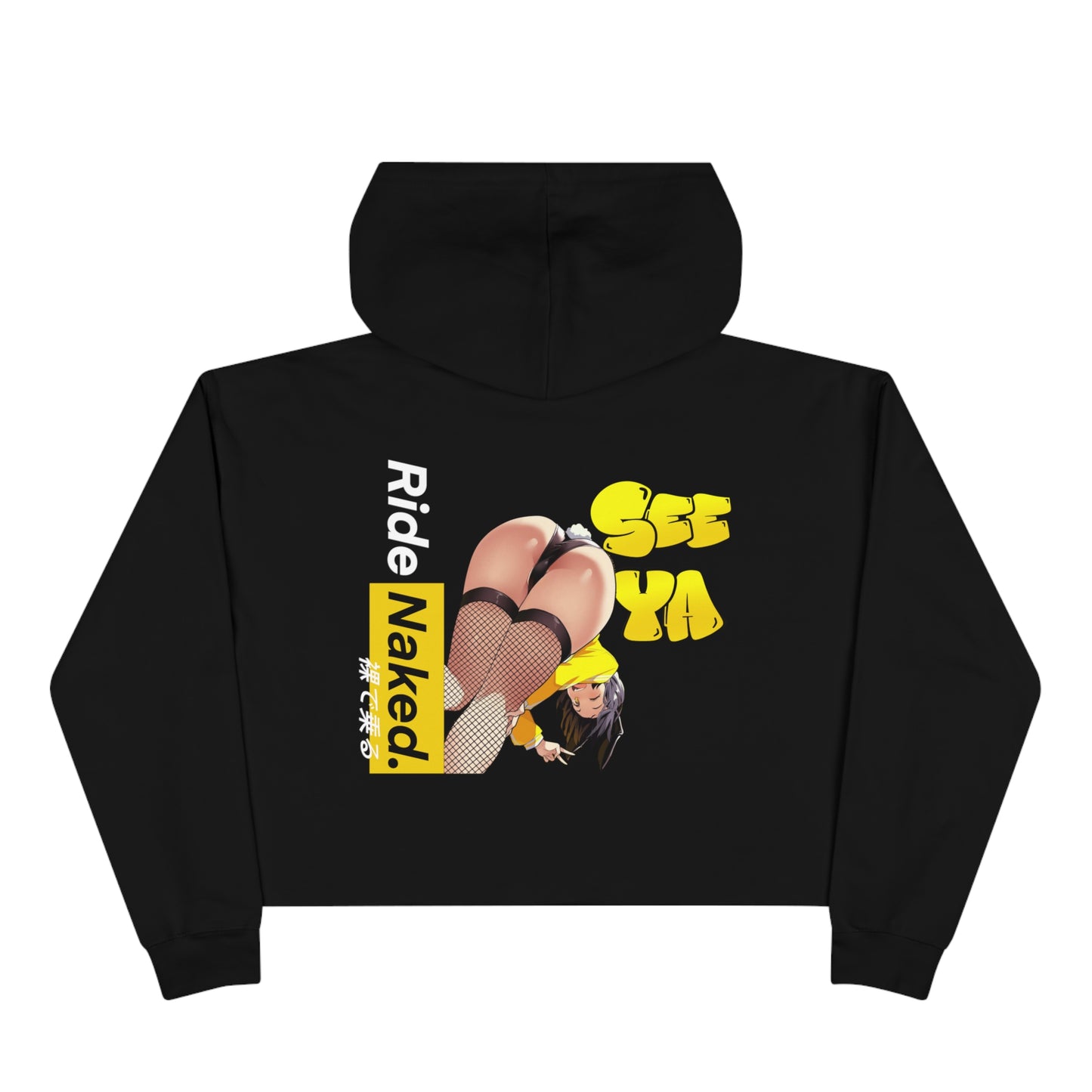 “See Ya” July 2024 Exclusive Crop Hoodie