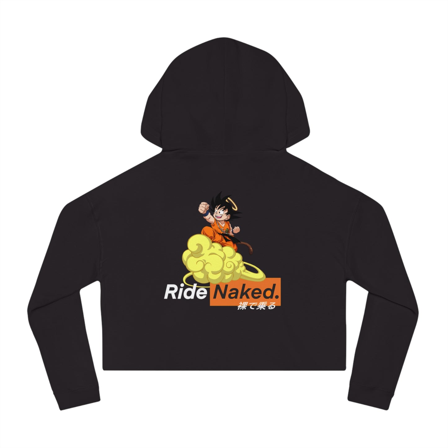 Kid Goku Cropped Hoodie