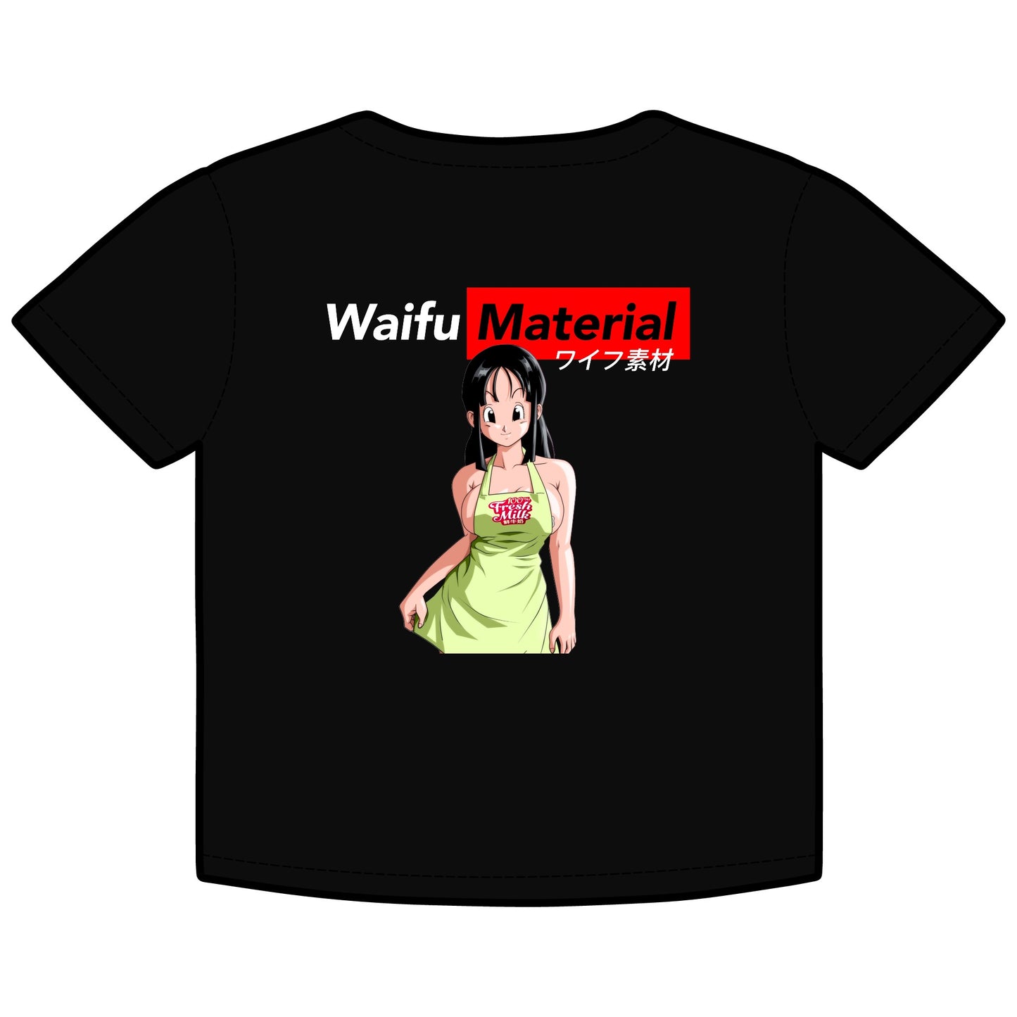 Waifu material Cropped Tee