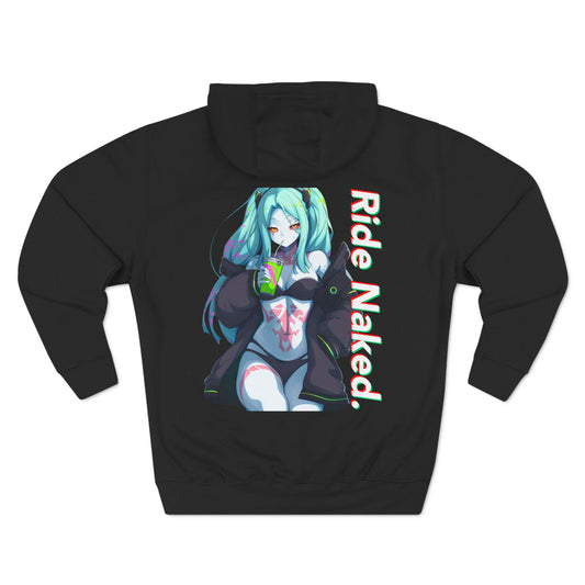 Rebecca Three-Panel Fleece Hoodie