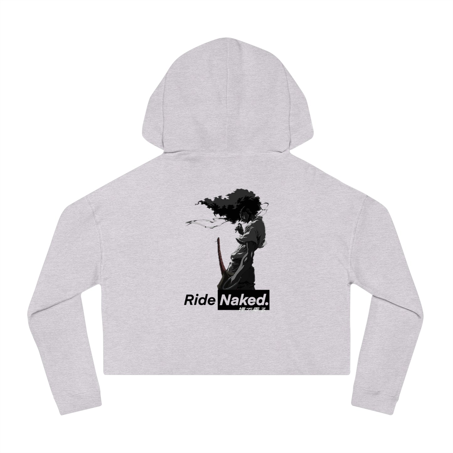 Afro Samurai Cropped Hooded Sweatshirt