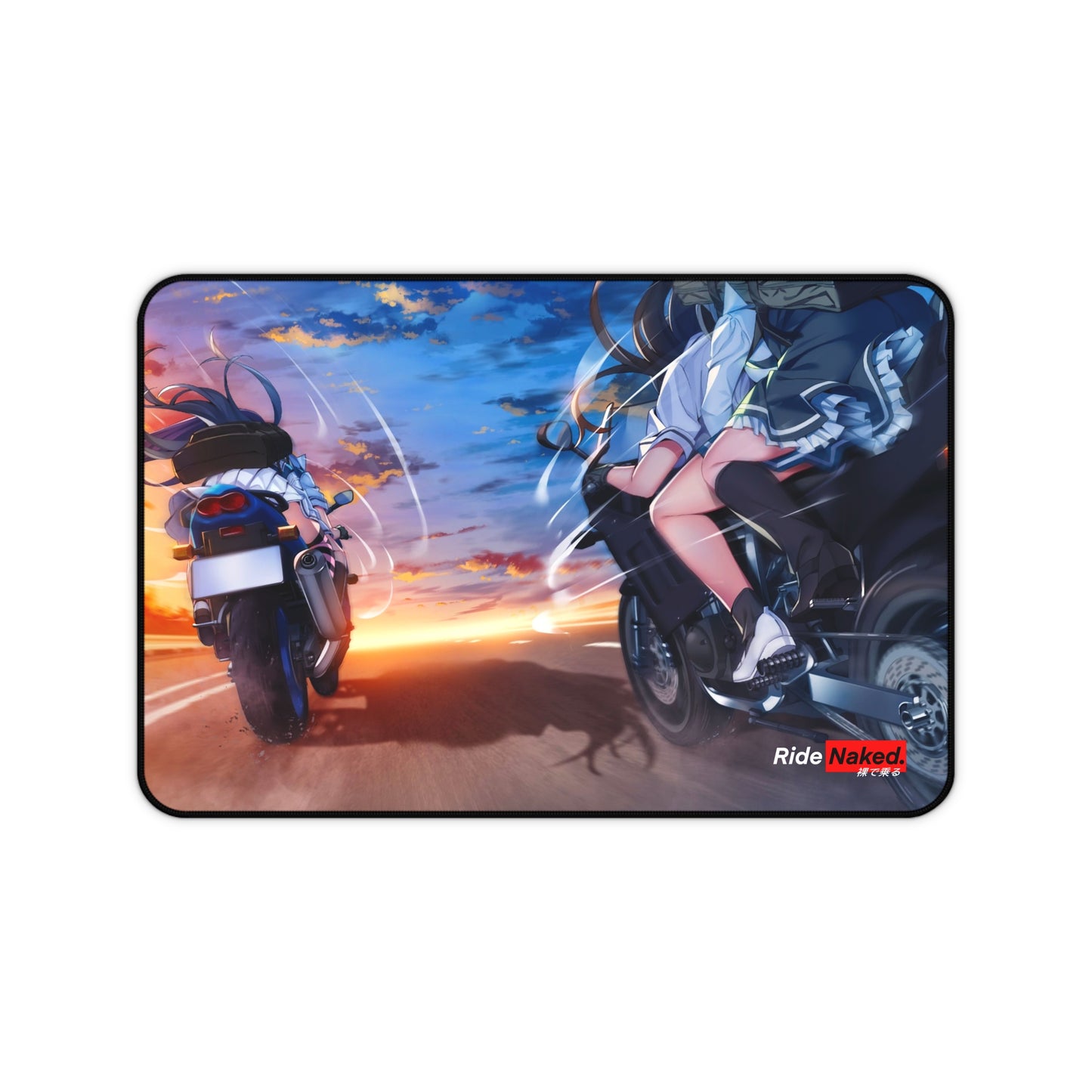 Highway Sunset Desk Mat