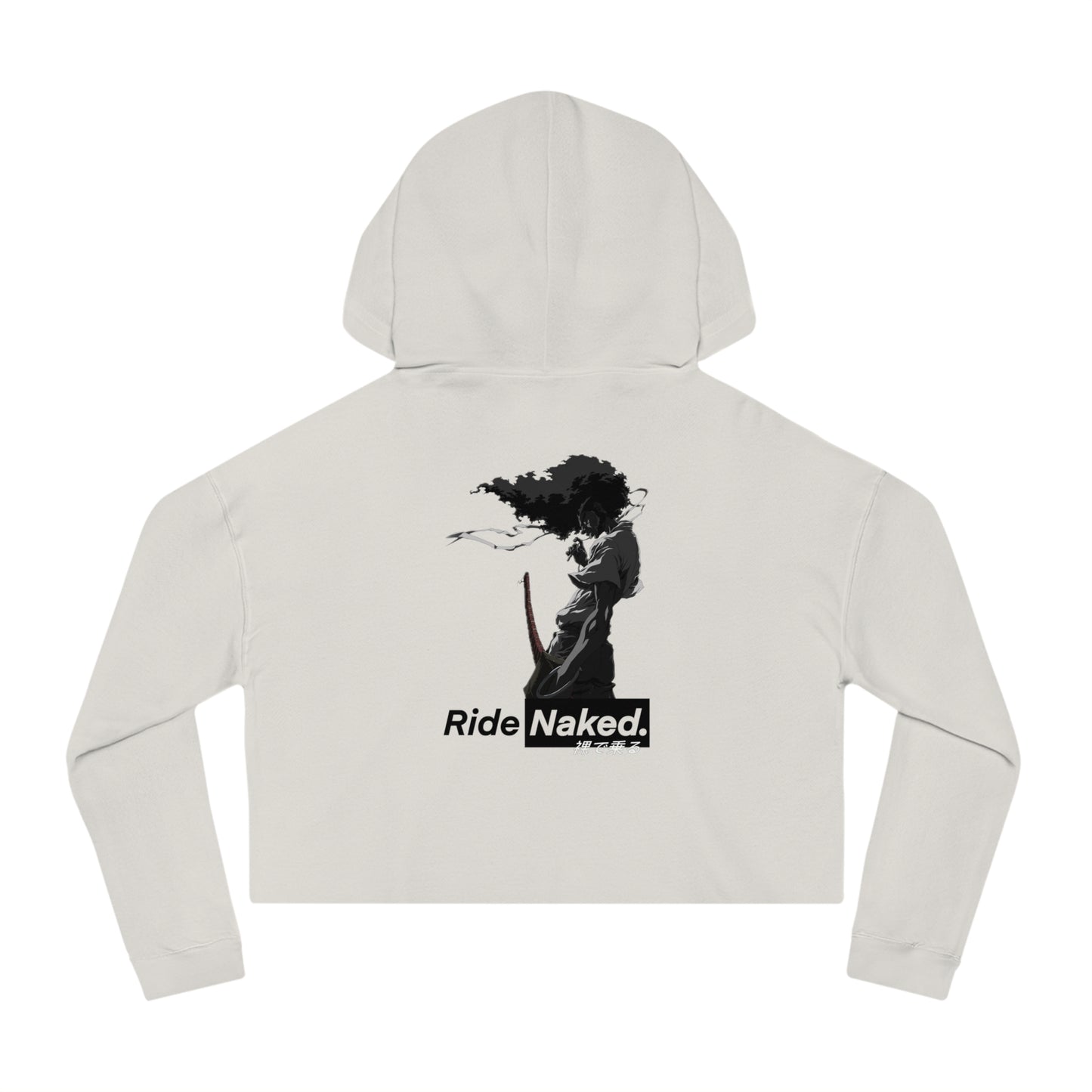 Afro Samurai Cropped Hooded Sweatshirt