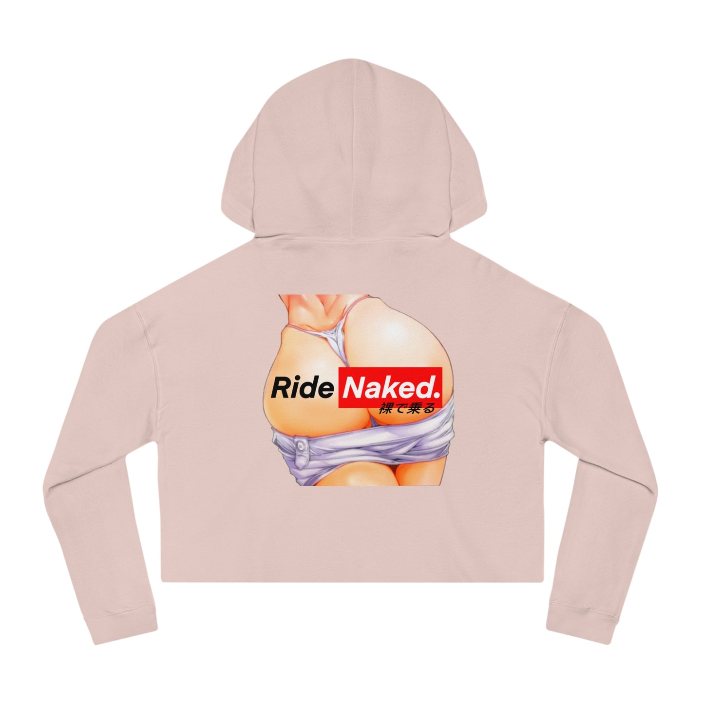 Cheeks Cropped Hooded Sweatshirt