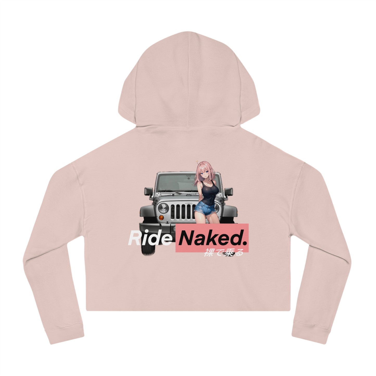 Jeep Cropped Hooded Sweatshirt