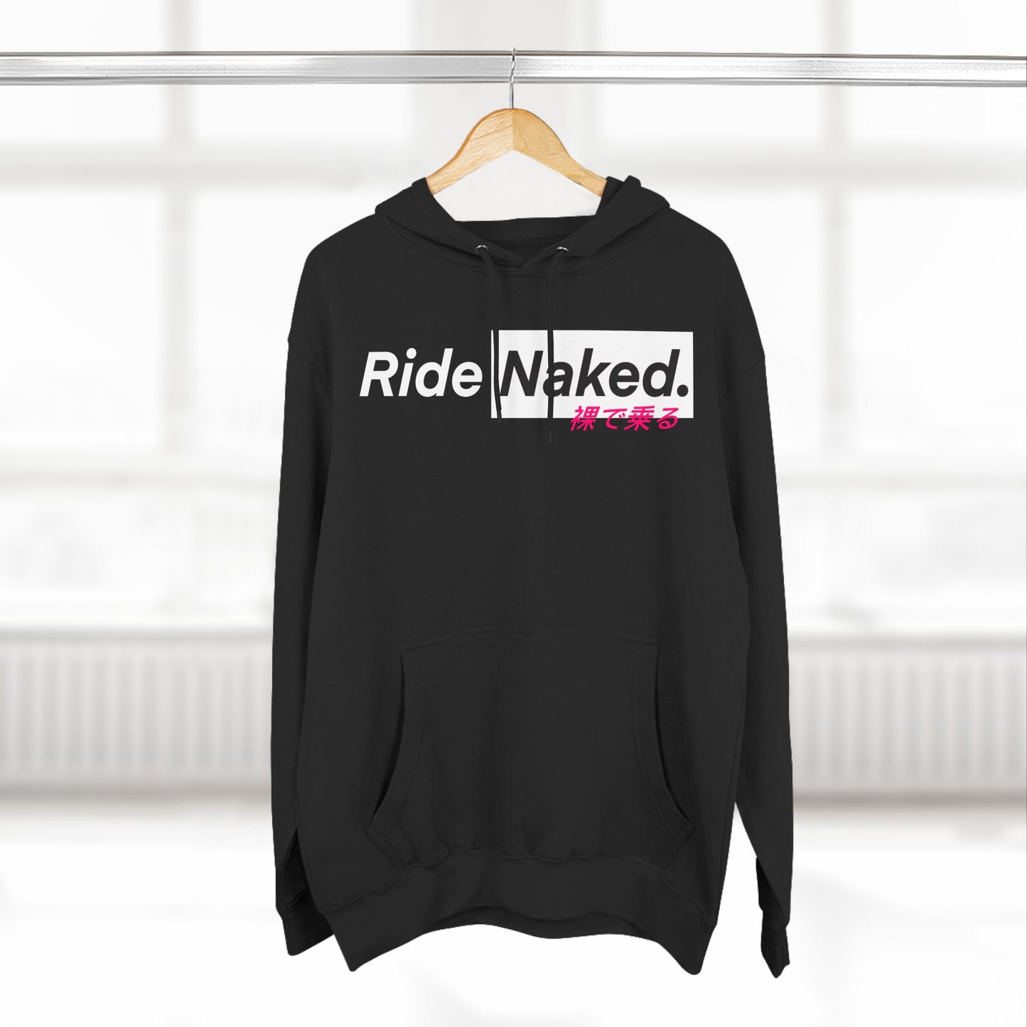 Nezuko Three-Panel Fleece Hoodie