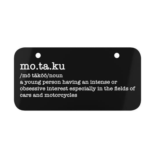 Motaku Motorcycle License Plate Cover