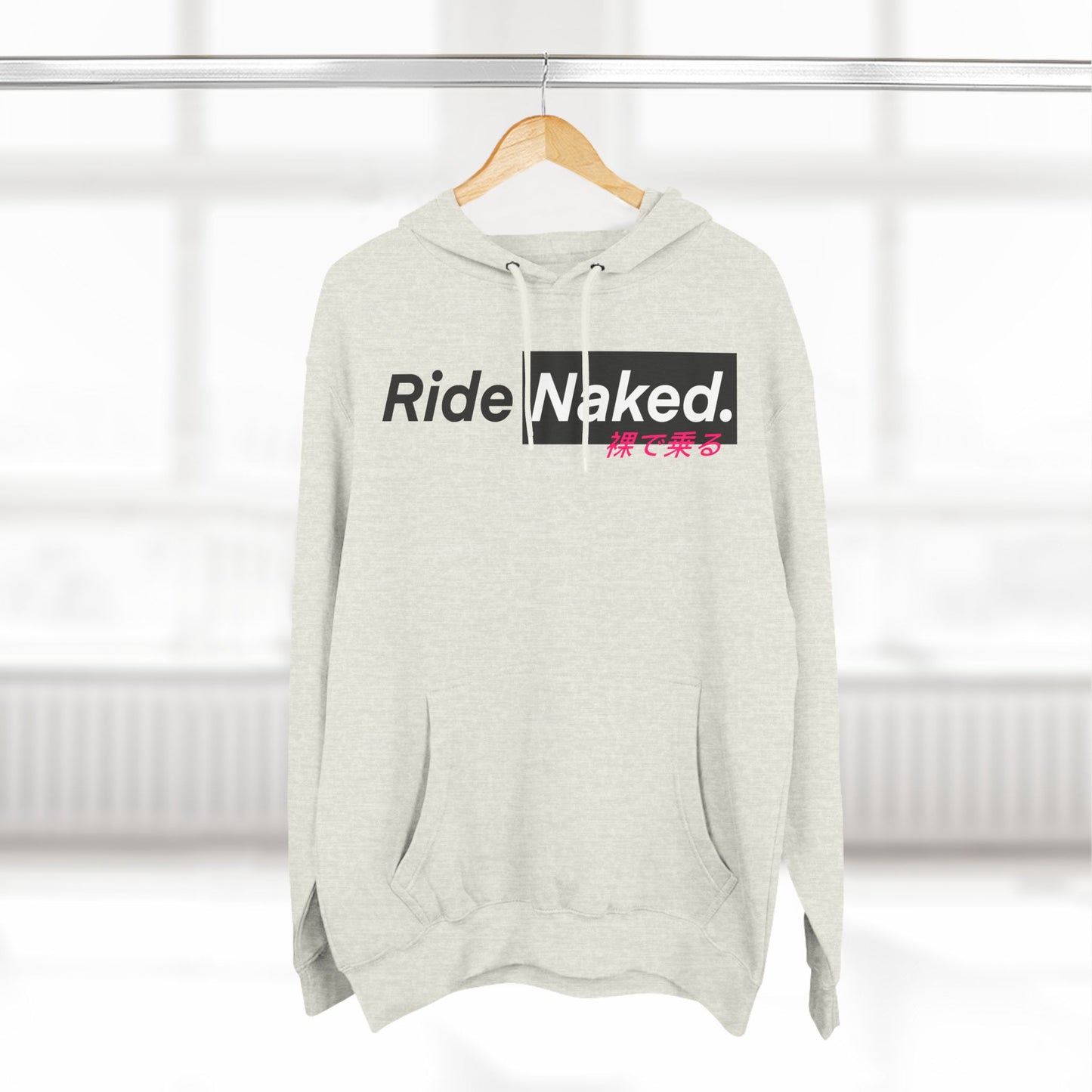 Nezuko Three-Panel Fleece Hoodie