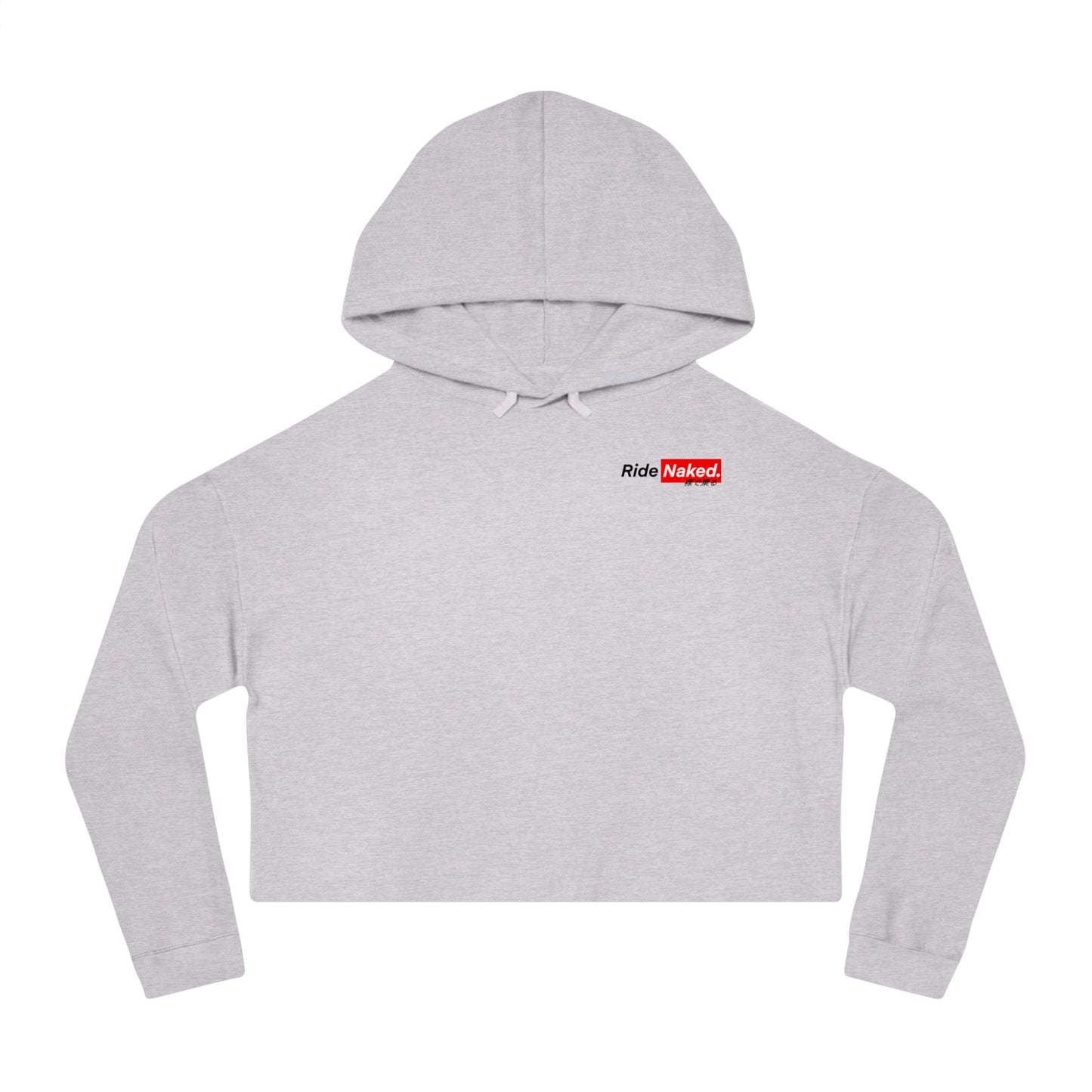 No Peeking Cropped Hooded Sweatshirt