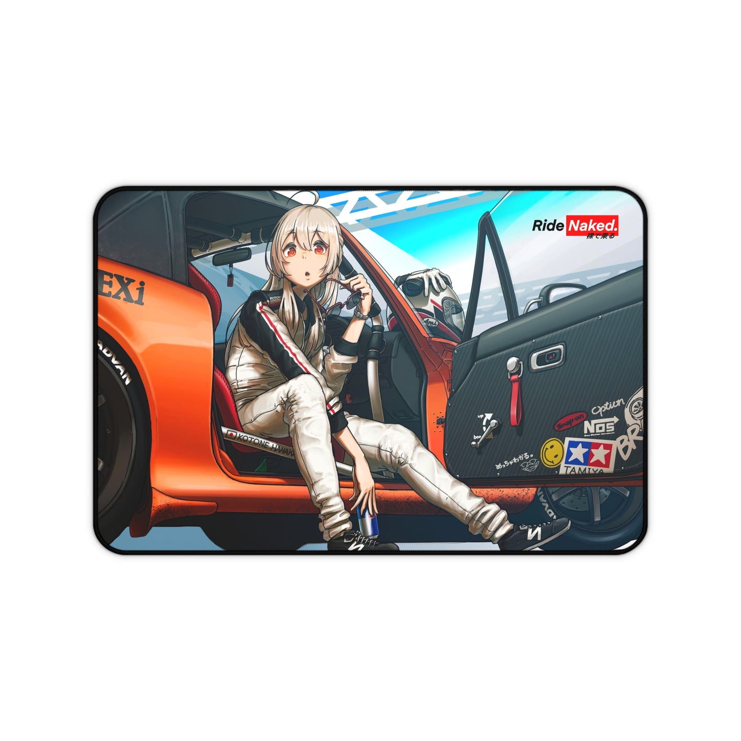 Pit stop Desk Mat