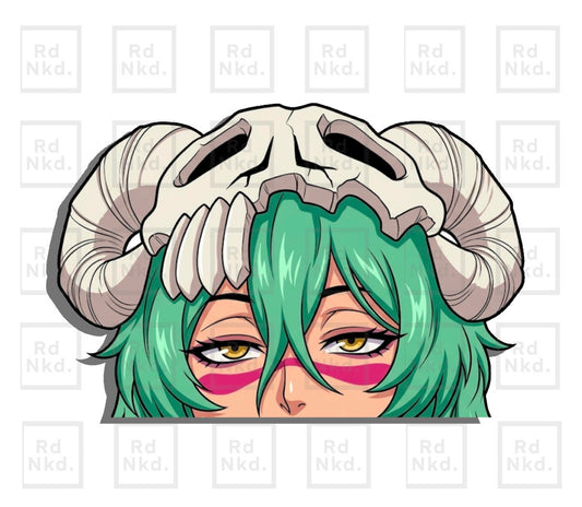 4” Peeker Sticker Decal 2