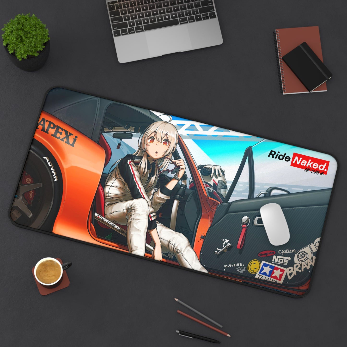 Pit stop Desk Mat