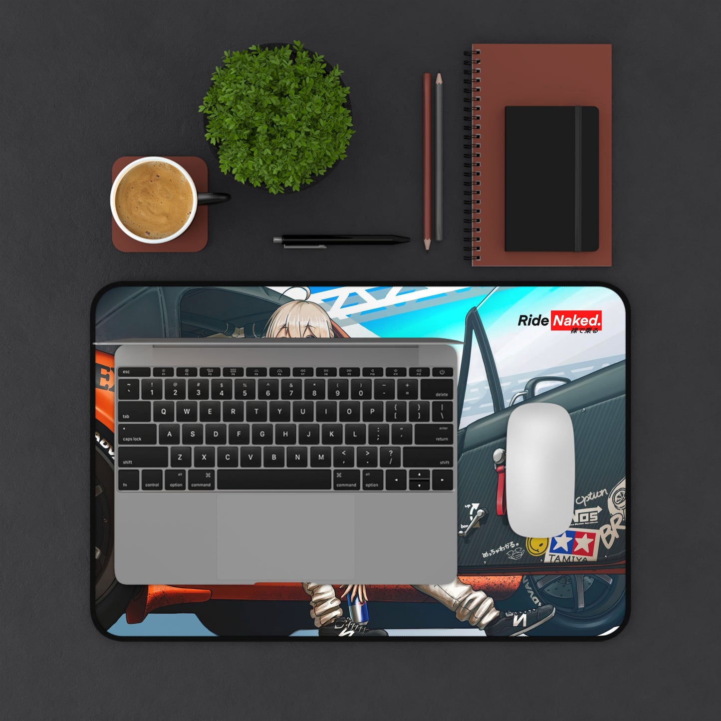 Pit stop Desk Mat