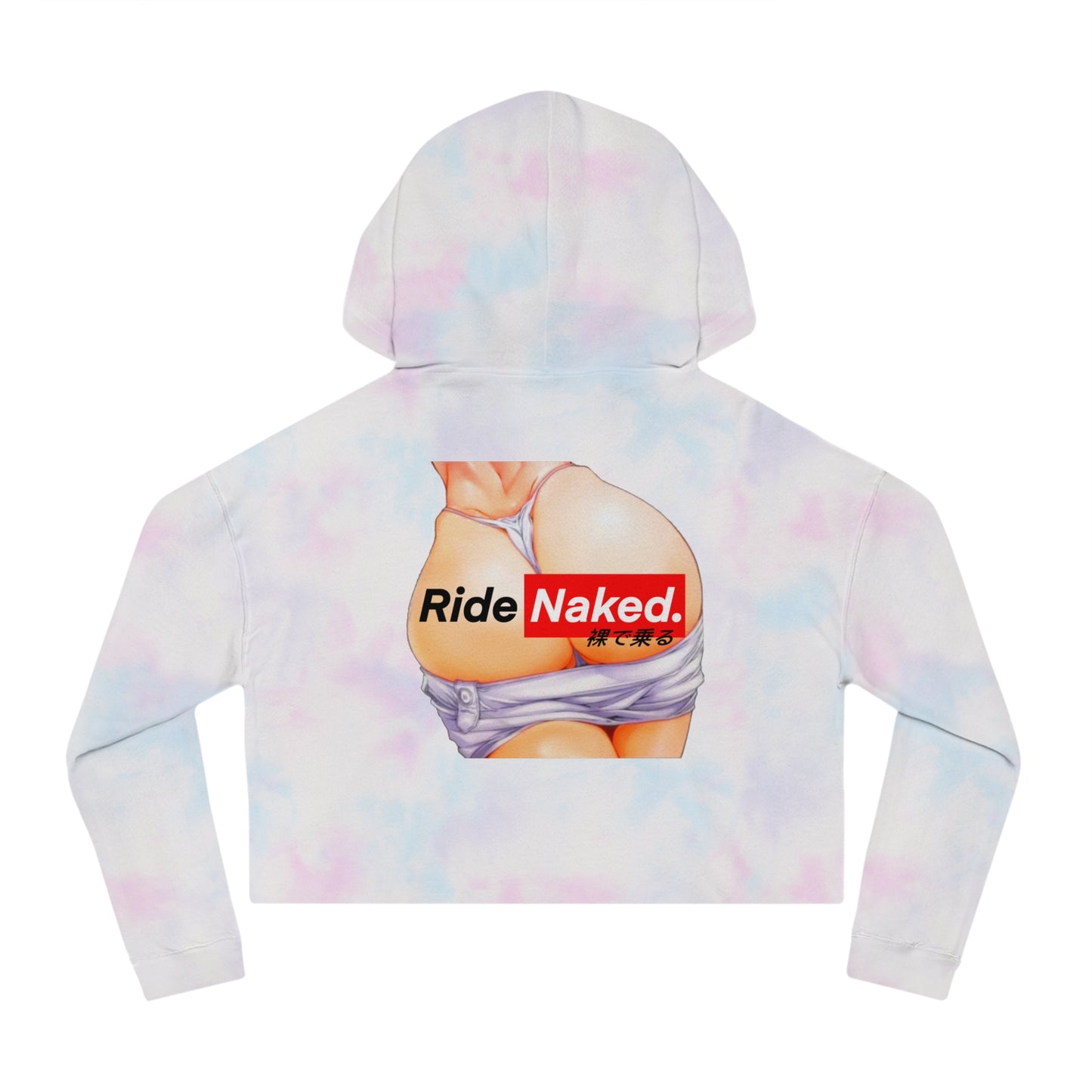 Cheeks Cropped Hooded Sweatshirt