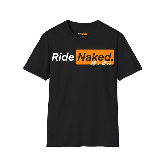 Ride Naked #IYKYK Black T-Shirt