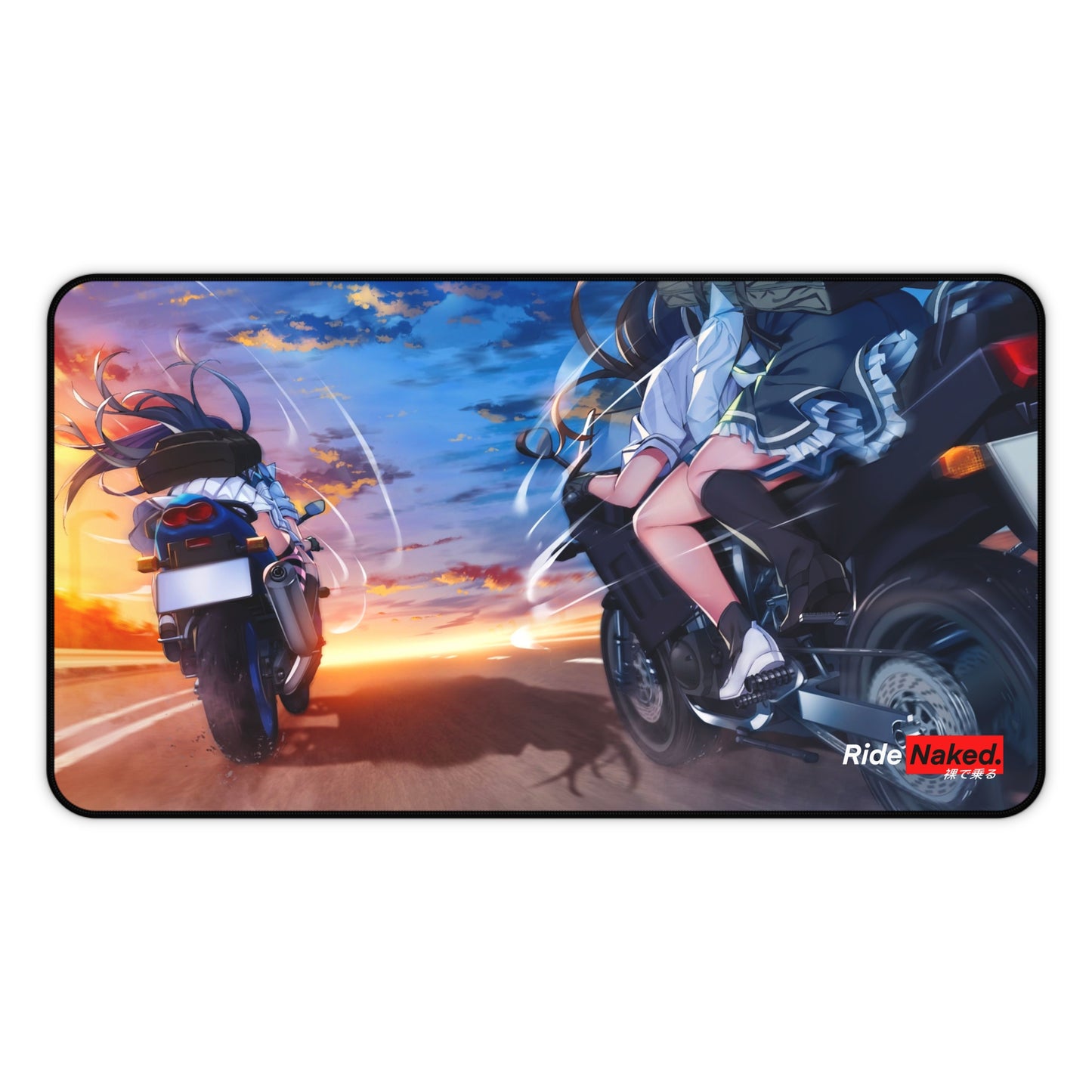 Highway Sunset Desk Mat