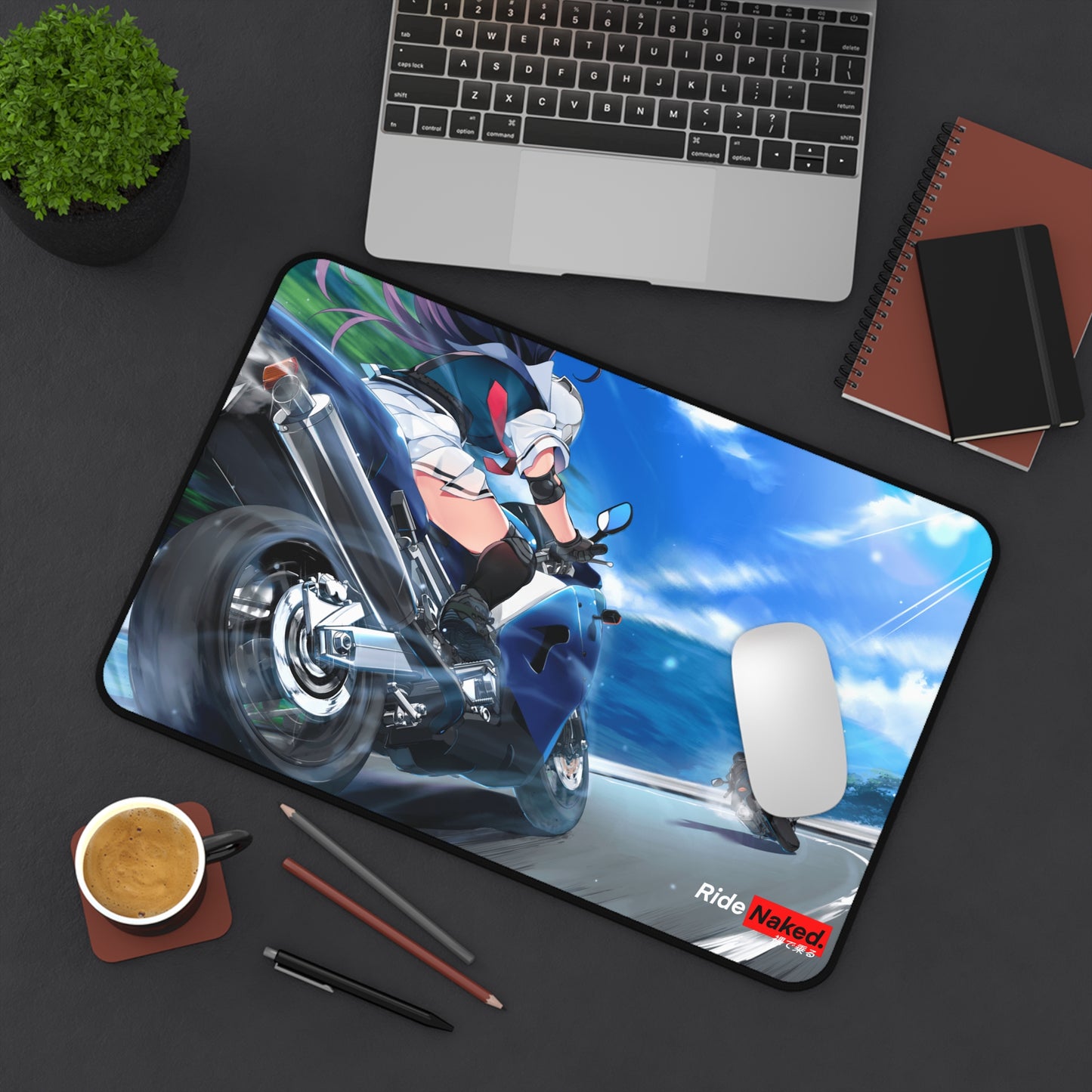 Canyon runs Desk Mat