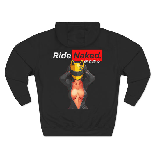 Celty Three-Panel Fleece Hoodie.