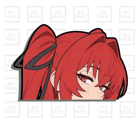 4” Peeker Sticker Decal 3