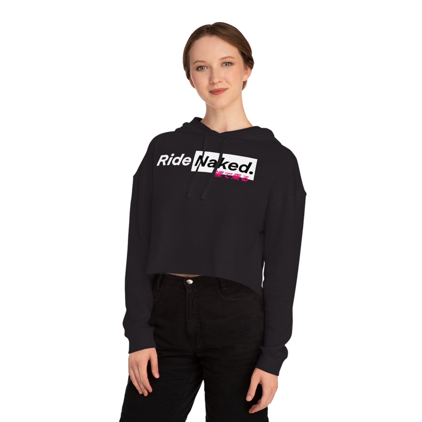 Nezuko Women’s Cropped Hooded Sweatshirt