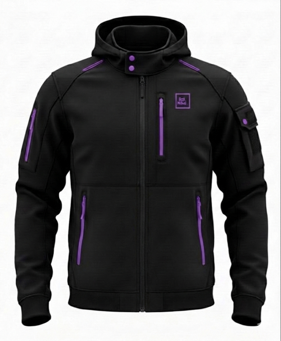 Higurashi Armored Protective Zip-up hoodie