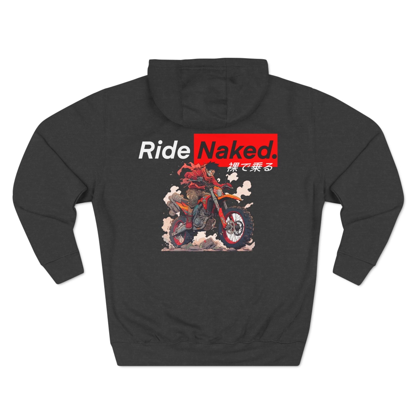 Luffy Three-Panel Fleece Hoodie