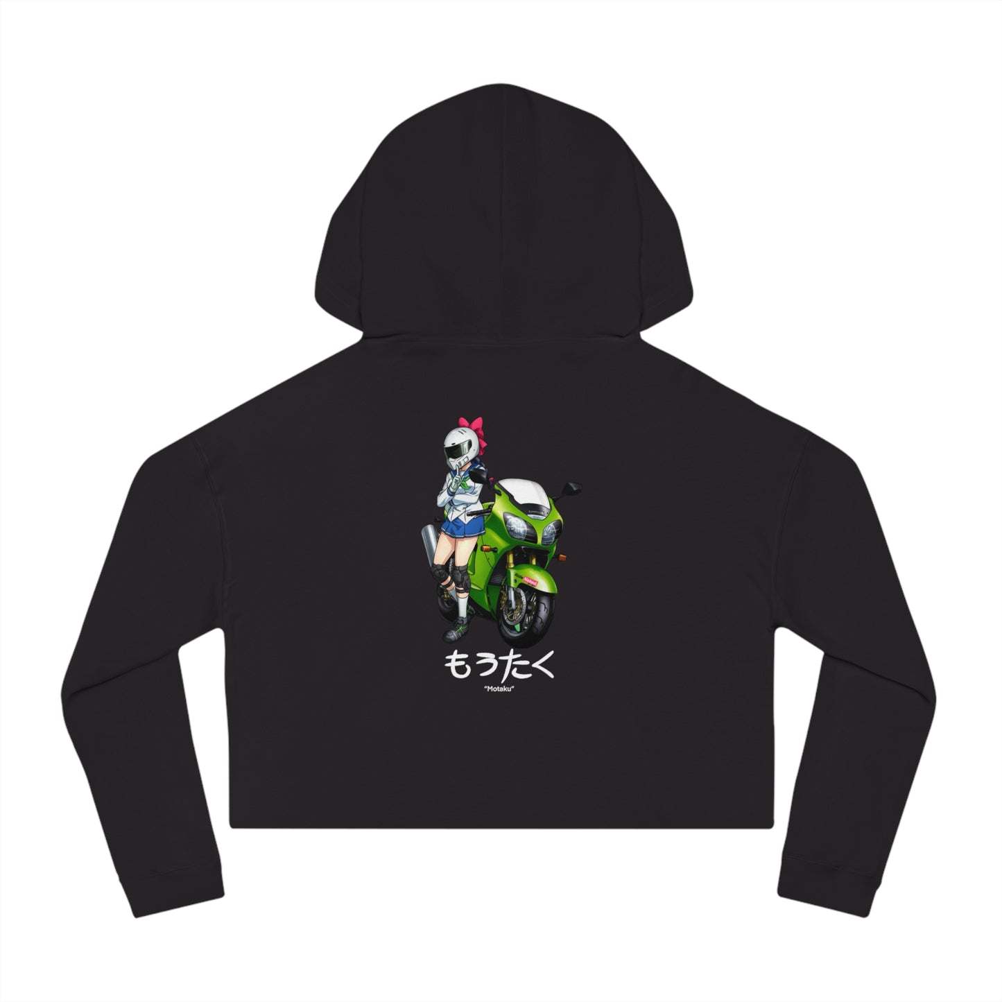 Kawi Cropped Hooded Sweatshirt