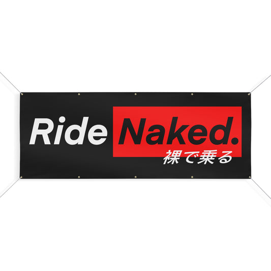 Ride Naked Banner