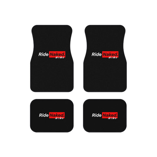 Ride naked Car Mats (Set of 4)