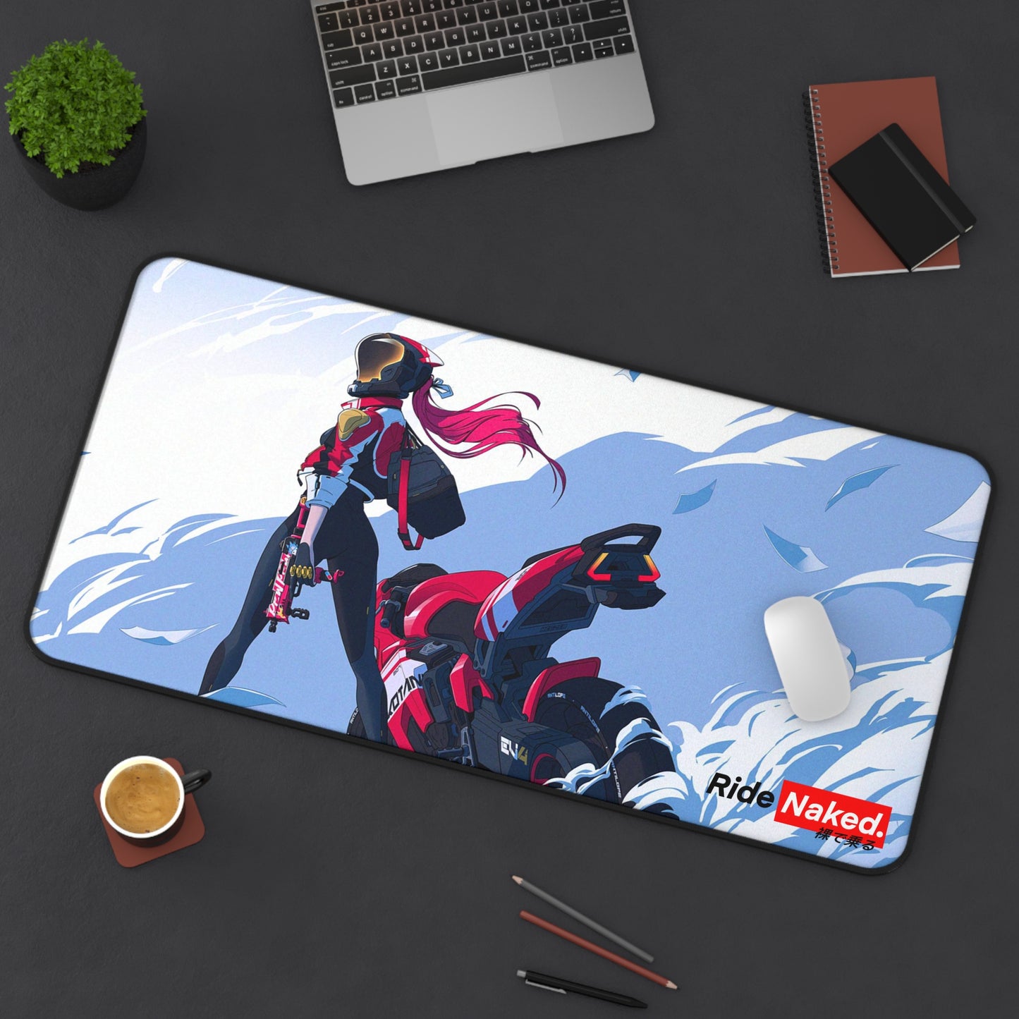 Cyber Moto Desk Mat