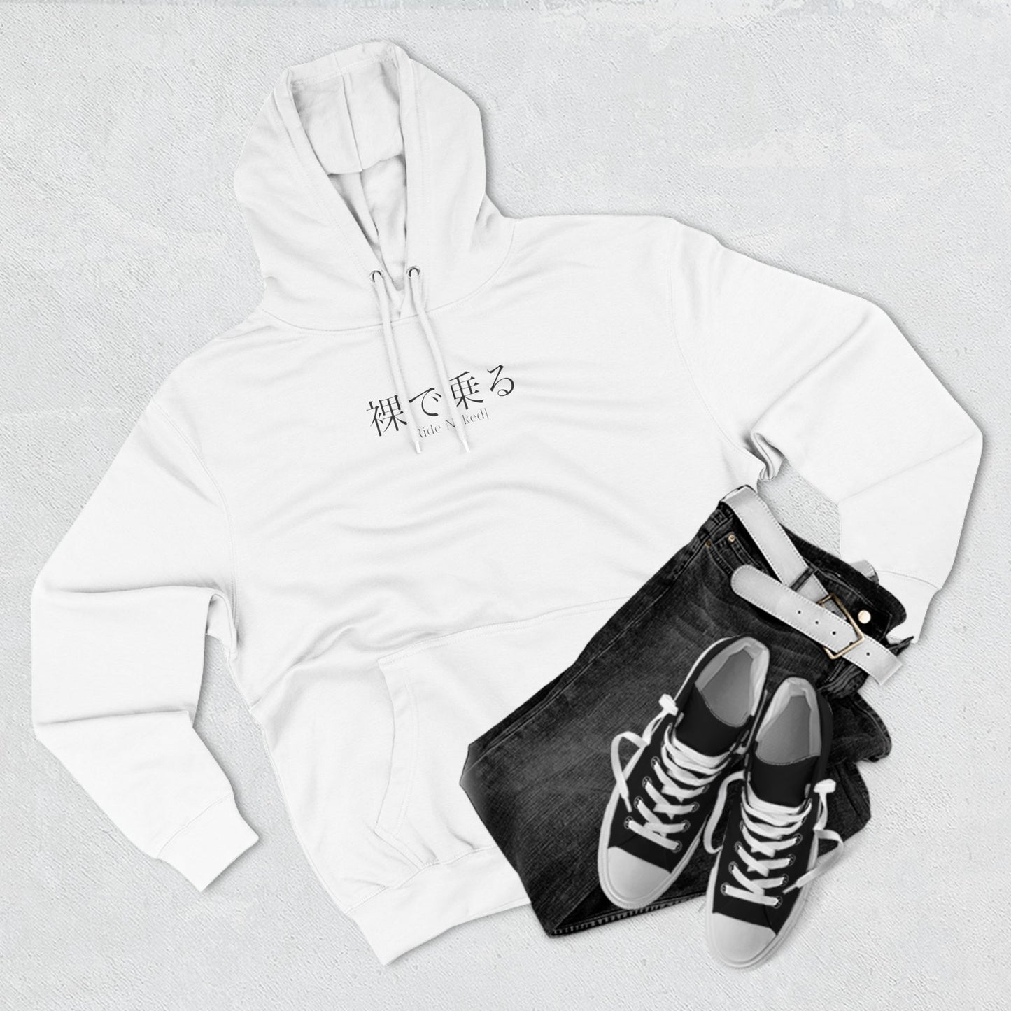 Himeno Three Panel Fleece Hoodie