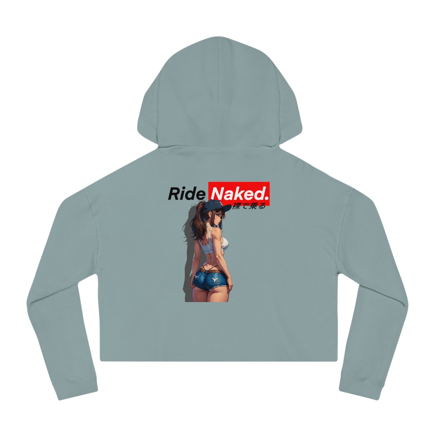 Marie Cropped Hooded Sweatshirt