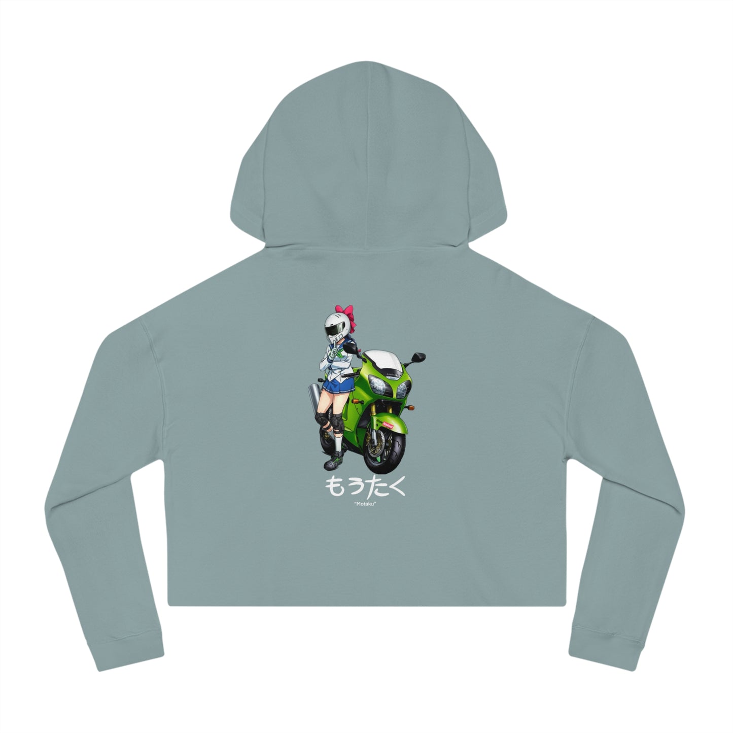 Kawi Cropped Hooded Sweatshirt