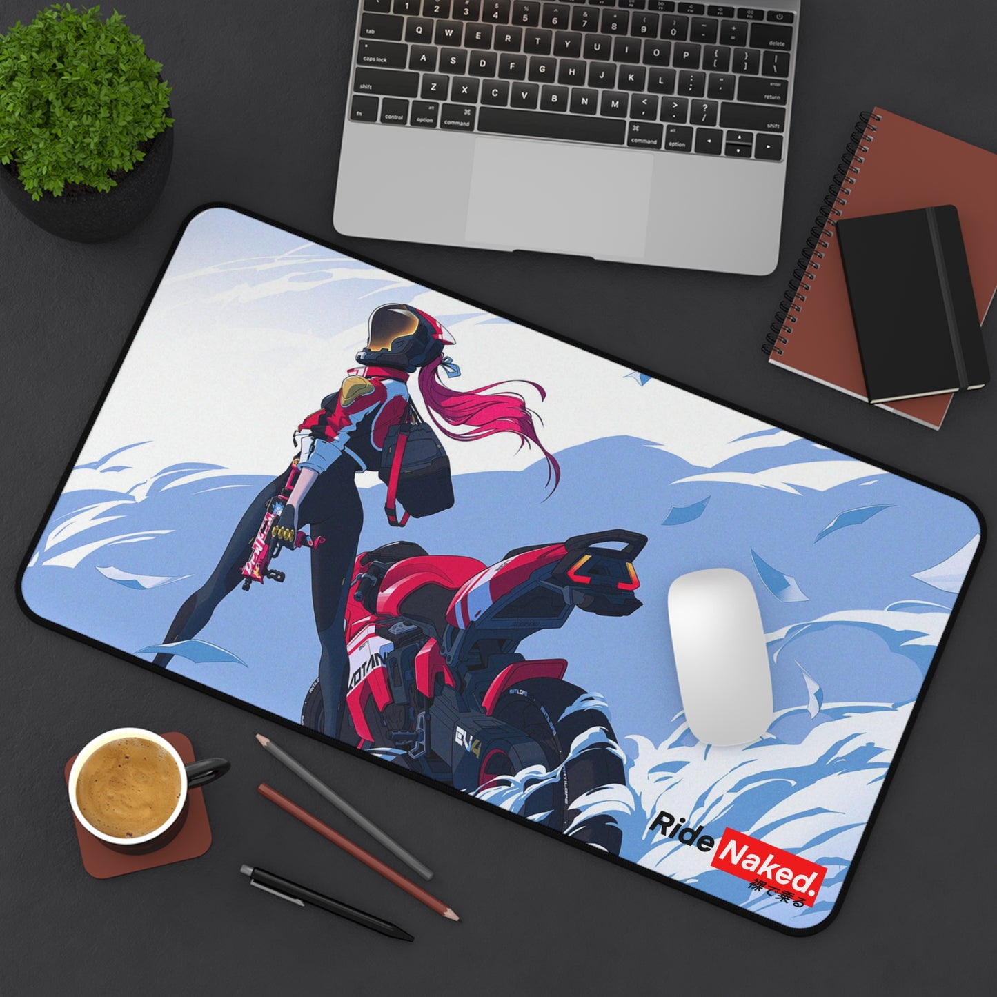 Cyber Moto Desk Mat