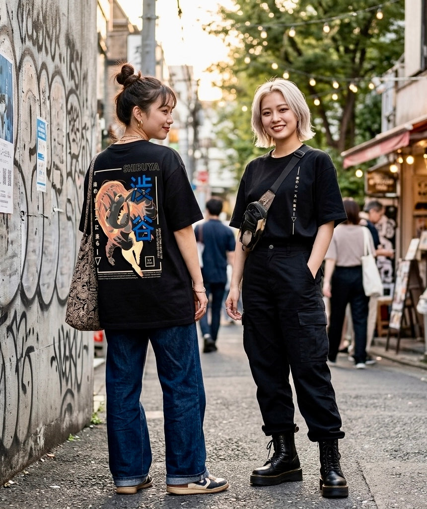 Shibuya Oversized Unisex T-Shirt
