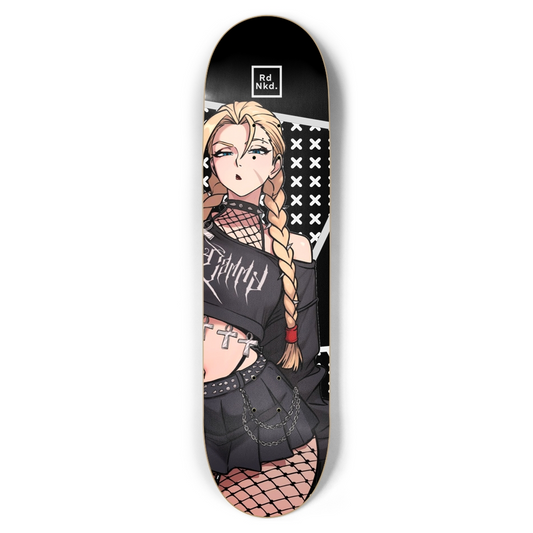 Goth Waifu 3 Skateboard