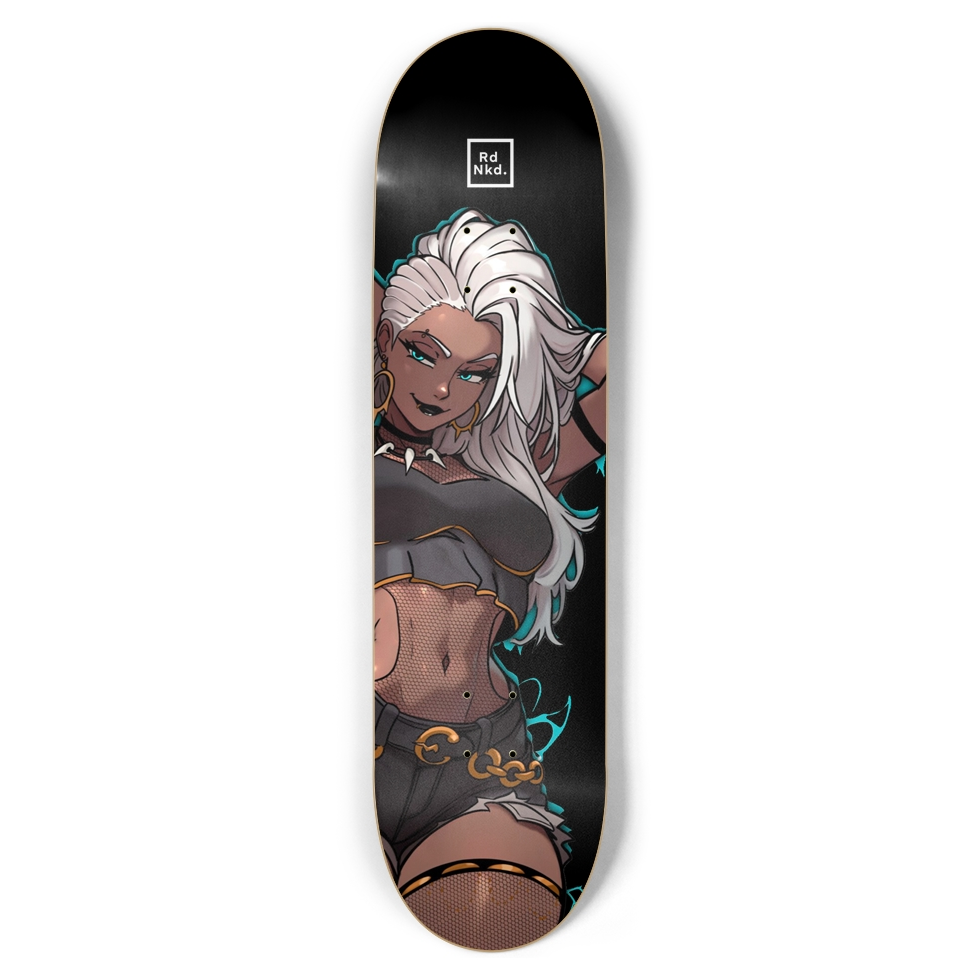 Goth Waifu 4 Skateboard