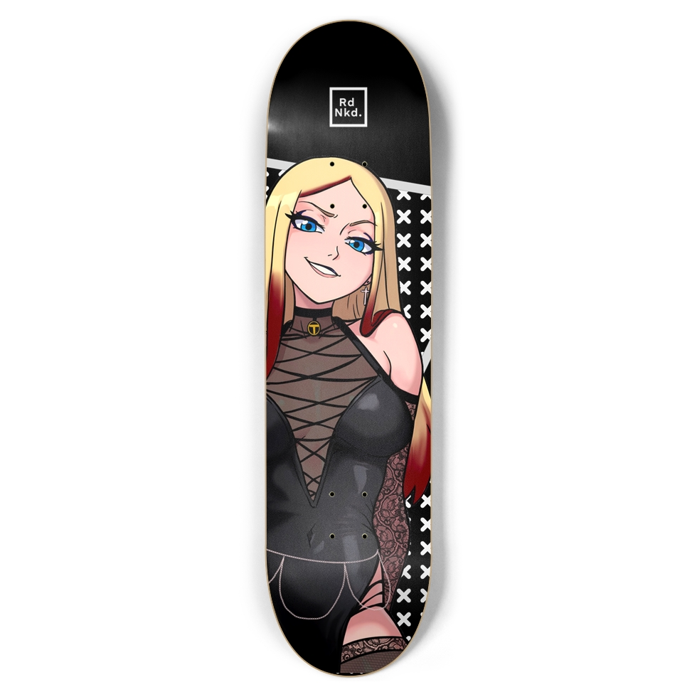 Goth waifu Skateboard