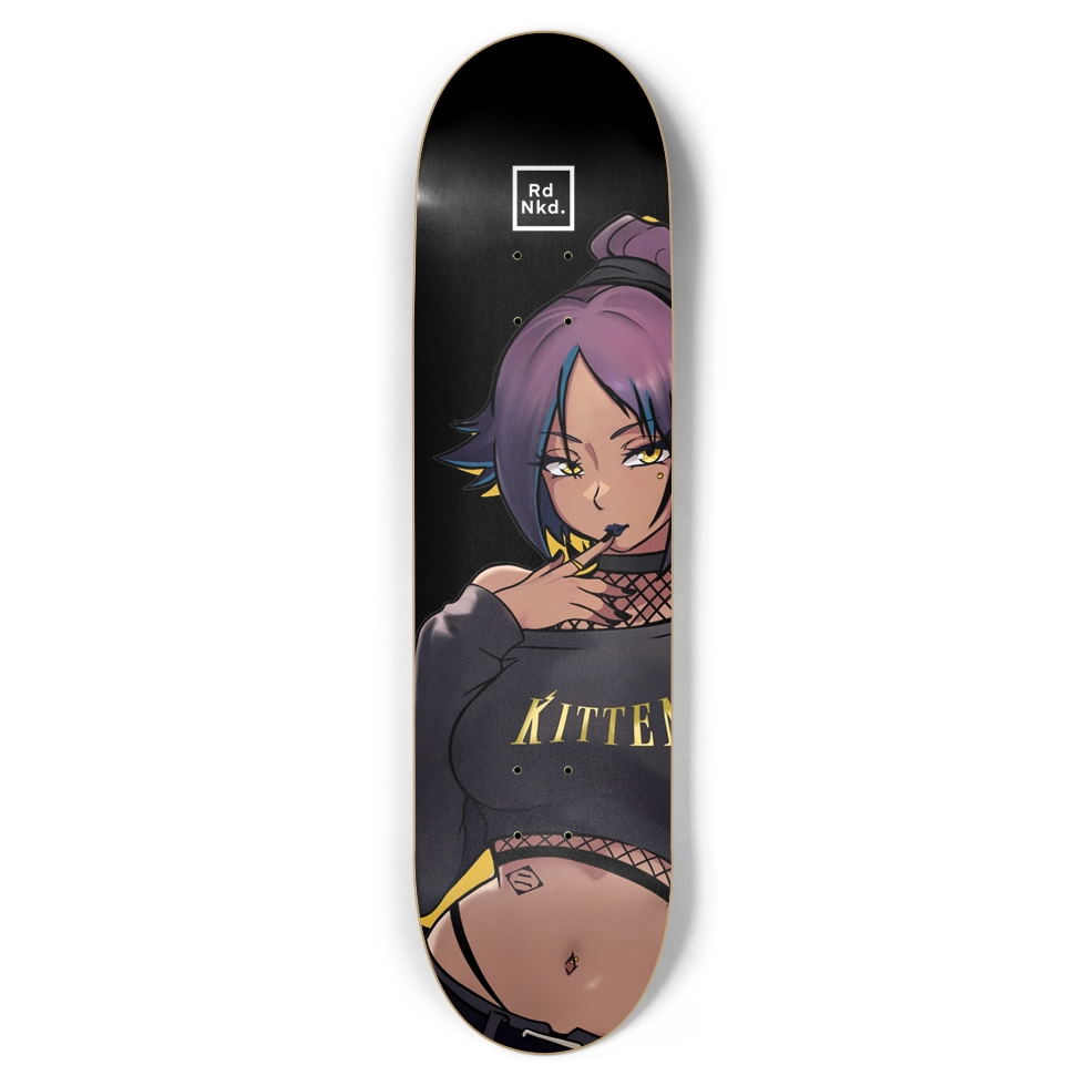 Goth Waifu 5 Skateboard